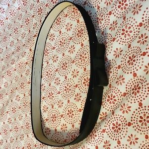 Kate Spade Black Bow Belt
